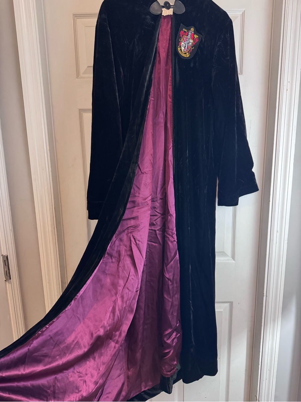 Harry Potter wizard gryffindor robe cape O/S juniors small adult